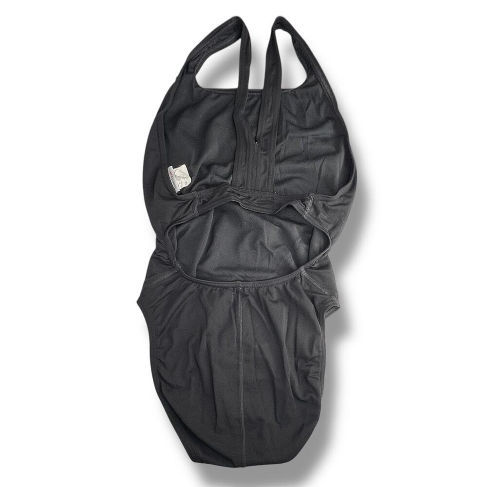 Women's Speedo Endurance Super Proback Solid One piece Black Swimsuit 6 / 32 - Picture 8 of 11